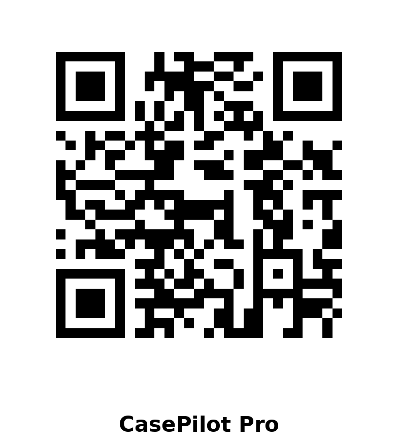QR code for CasePilot Pro download